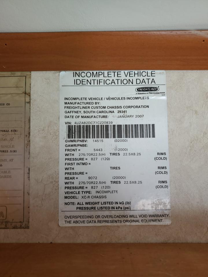 Freightliner Chassis X X Line Motor Home Image 6