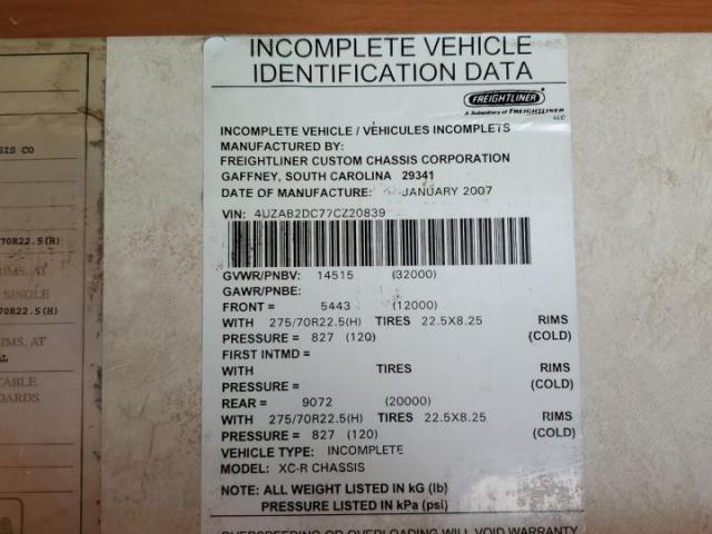 Freightliner Chassis X X Line Motor Home Image 6