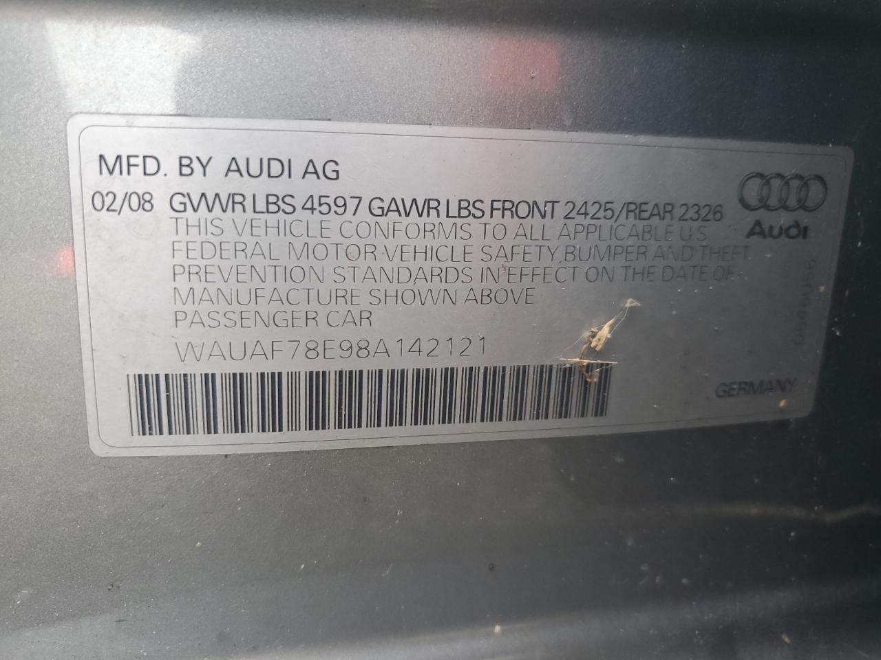 Audi A4 2.0t Image 12