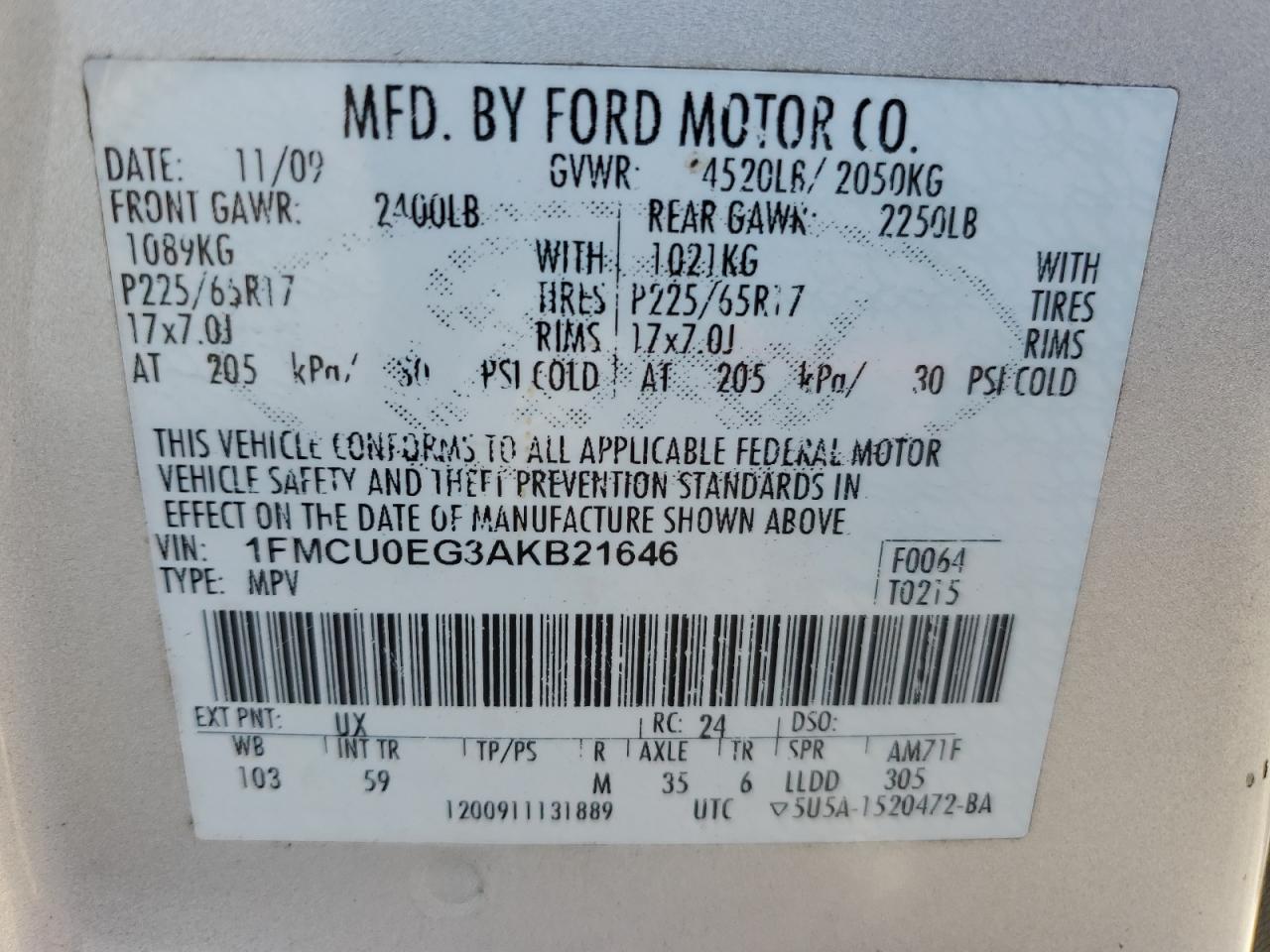 Ford Escape Limited Image 3