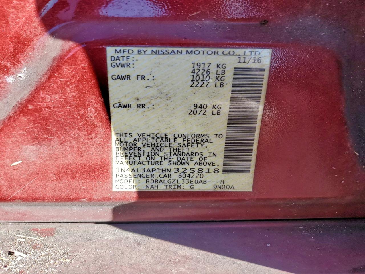 Nissan Altima 2.5 Image 2