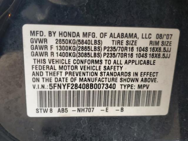 Honda Pilot Ex Image 10