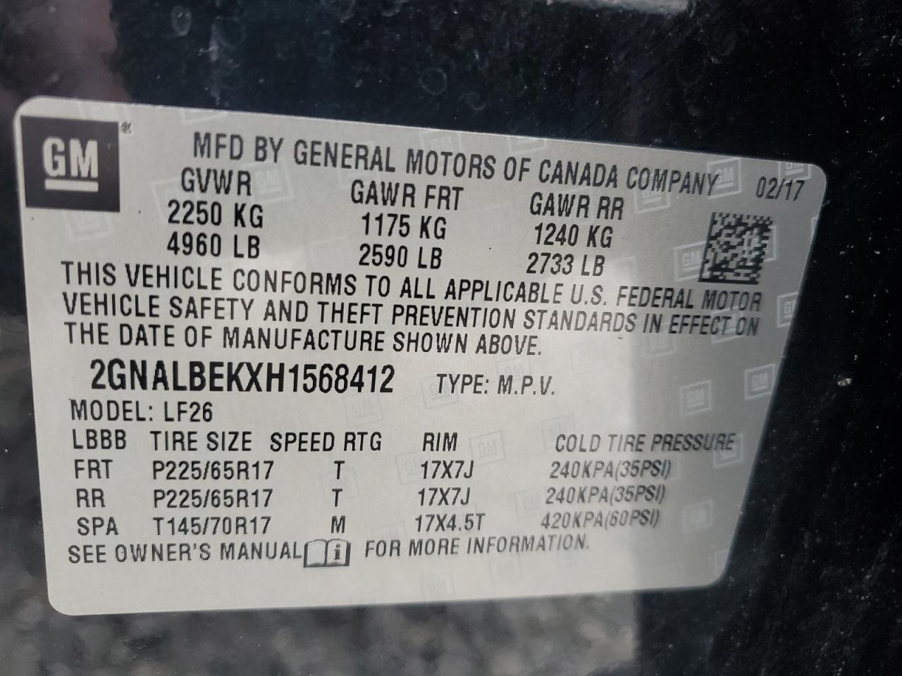 Chevrolet Equinox Ls Image 7