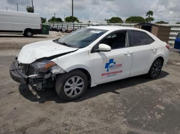  Salvage Toyota Corolla